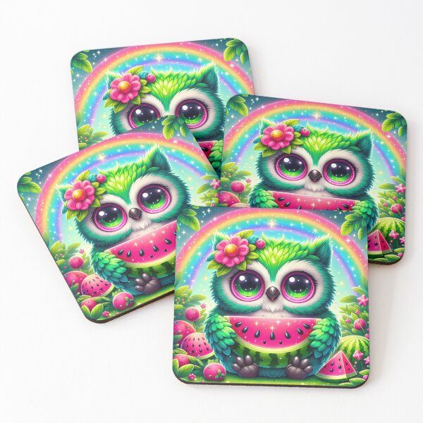 Item preview, Owl holding a watermelon  designed and sold by Jbl55.