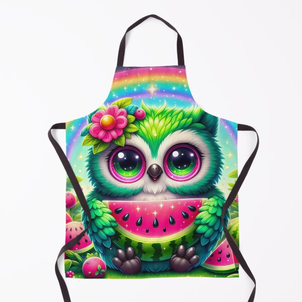 Item preview, Owl holding a watermelon designed and sold by Jbl55.