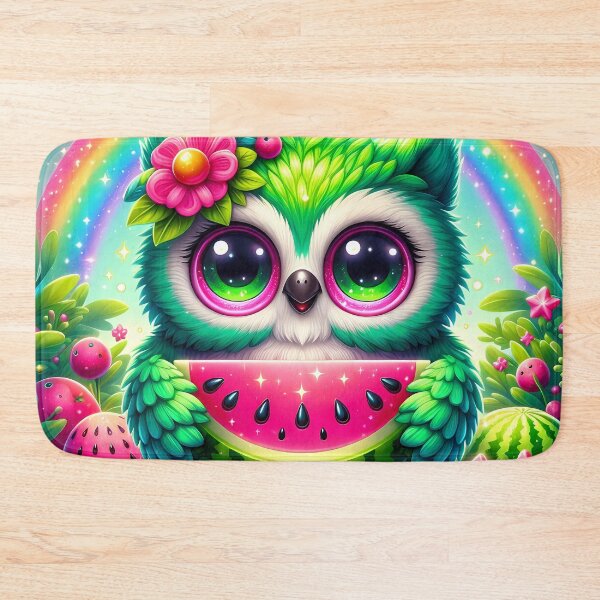 Item preview, Owl holding a watermelon  designed and sold by Jbl55.