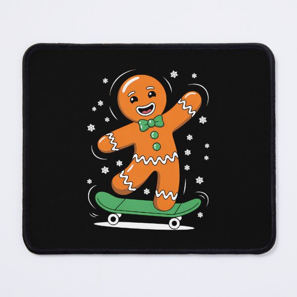 Item preview, Christmas Gingerbread Skateboard Xmas designed and sold by WalshDrawnLaugh.