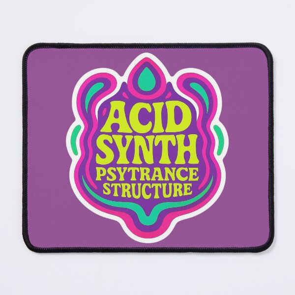Item preview, Acid Synth – Psytrance Structure Logo designed and sold by |TRSSHOP|.