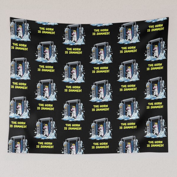 Item preview, "The Horn Is Jammed!" Car Wash Unicorn Chaos – Gift for Car Lovers designed and sold by Luminari Creations.