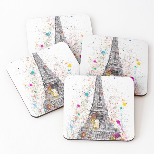 Item preview, Eiffel Tower in wild colors designed and sold by PhotoArt Thomas Klee.