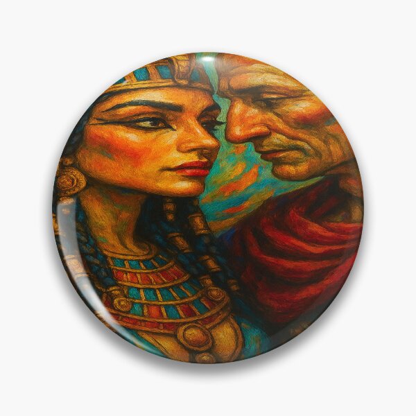 Item preview, Cleopatra and Julius Caesar  القيصر وكليوباترا designed and sold by Redbdon.