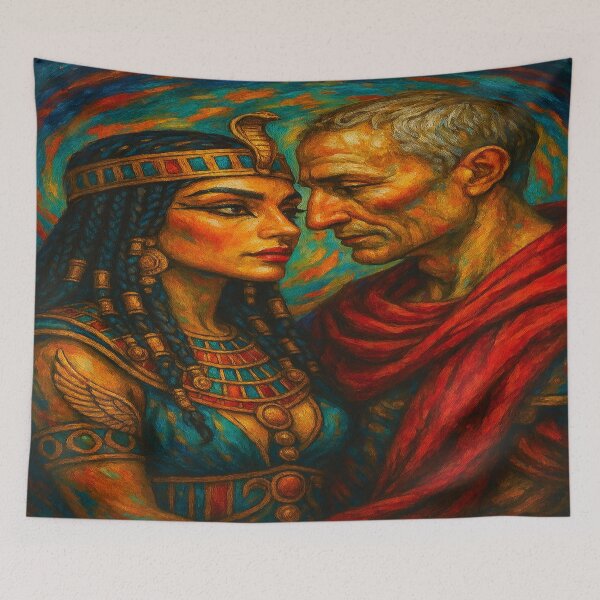 Item preview, Cleopatra and Julius Caesar القيصر وكليوباترا designed and sold by Redbdon.