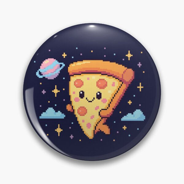 Item preview, Cosmic Pizza Smile designed and sold by Pixomia.