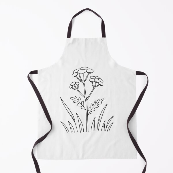 Item preview, A tansy swaying among wild grass in an open field designed and sold by rasagamastore.