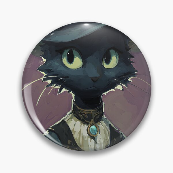 Item preview, Mysterious Dark Academia Cat designed and sold by bapupa.