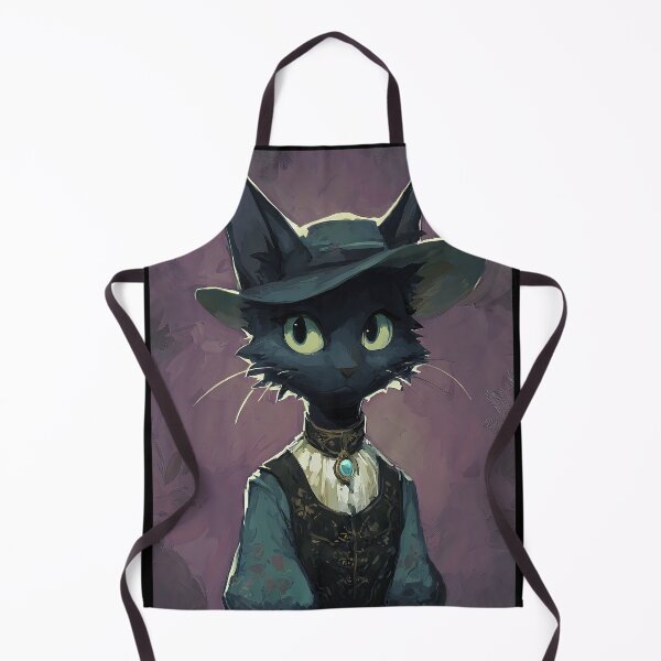 Item preview, Mysterious Dark Academia Cat designed and sold by bapupa.