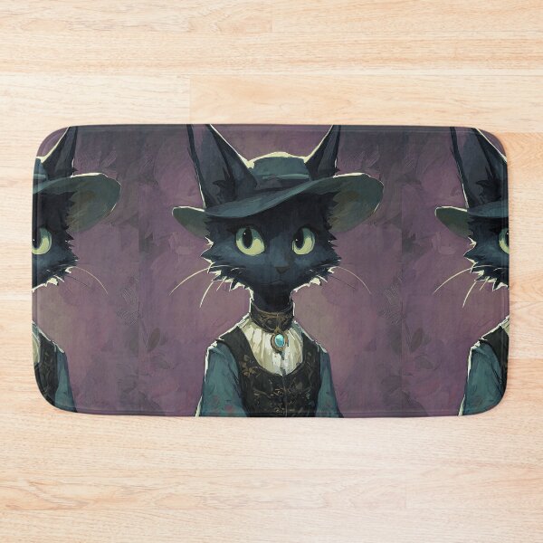 Item preview, Mysterious Dark Academia Cat designed and sold by bapupa.