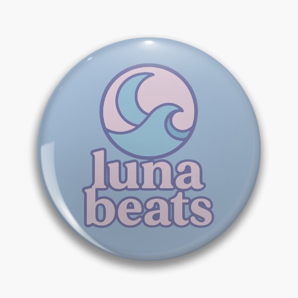 Item preview, Luna Beats – Chillwave Aesthetic Music Logo designed and sold by |TRSSHOP|.