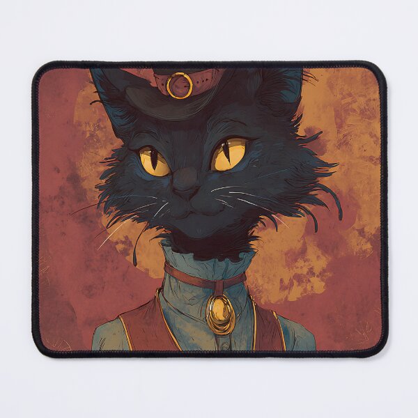 Item preview, Scholarly Dark Academia Cat designed and sold by bapupa.