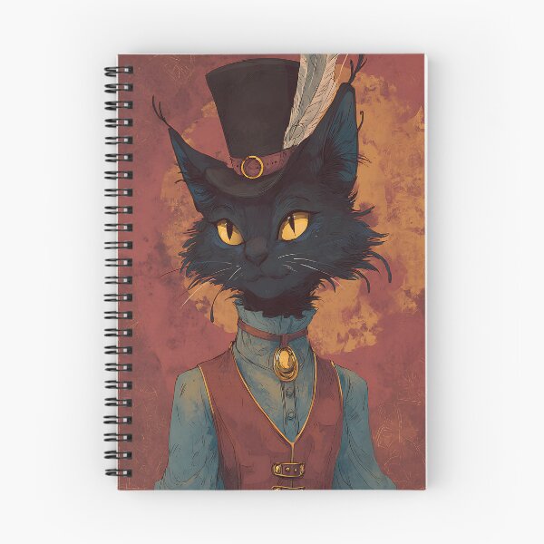 Item preview, Scholarly Dark Academia Cat designed and sold by bapupa.