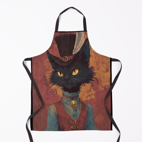 Item preview, Scholarly Dark Academia Cat designed and sold by bapupa.