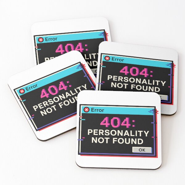 Item preview, 404: Personality Not Found designed and sold by Bernd Friese.