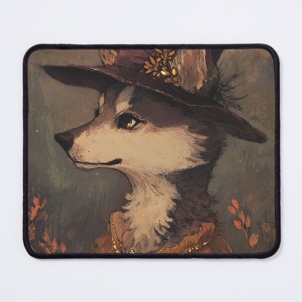 Item preview, Scholarly Dark Academia Dog designed and sold by bapupa.