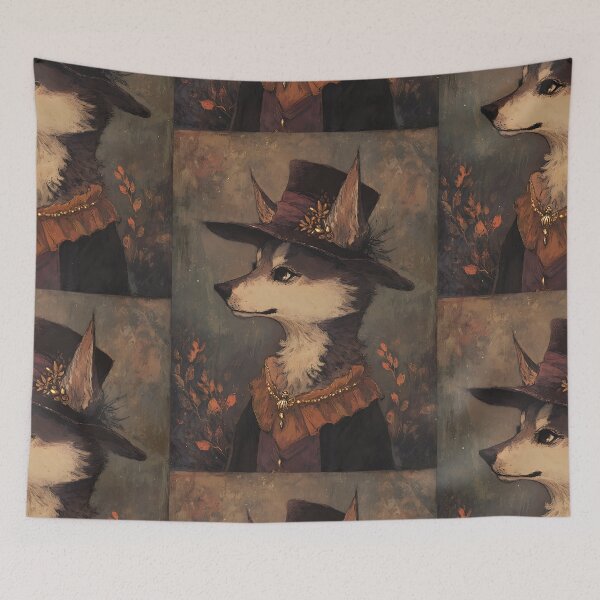 Item preview, Scholarly Dark Academia Dog designed and sold by bapupa.