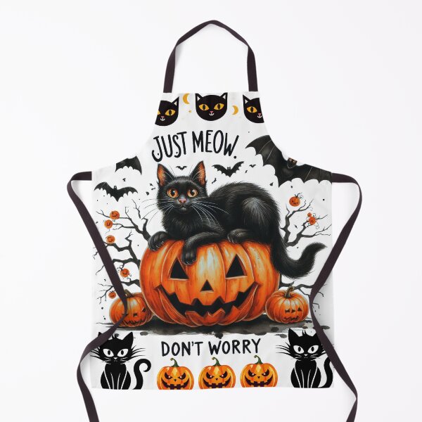 Item preview, Just meow don’t worry - halloween  designed and sold by Palmtree94.