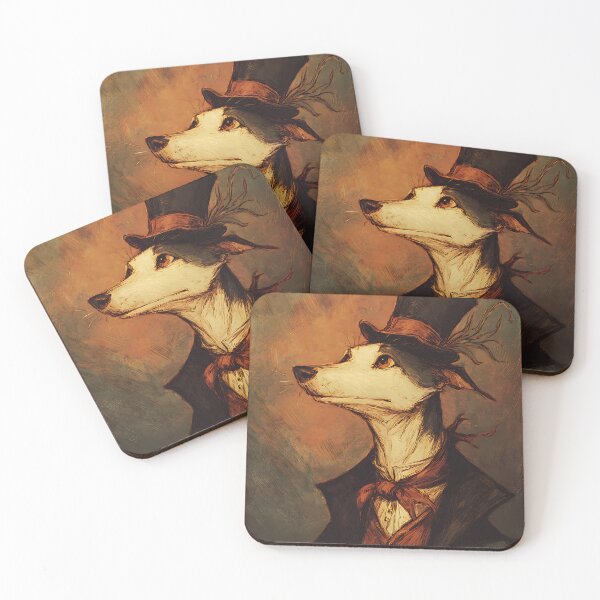 Item preview, Literary Dark Academia Dog designed and sold by bapupa.