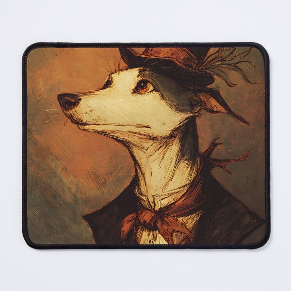 Item preview, Literary Dark Academia Dog designed and sold by bapupa.