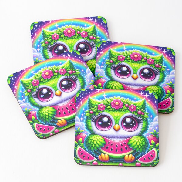 Item preview, Owl holding a watermelon  designed and sold by Jbl55.