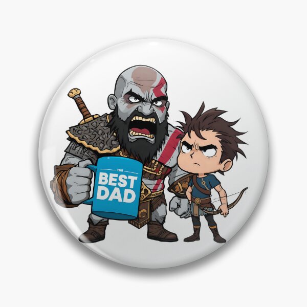 Item preview, The Best Dad - God of Parenting designed and sold by ZeroFace691.
