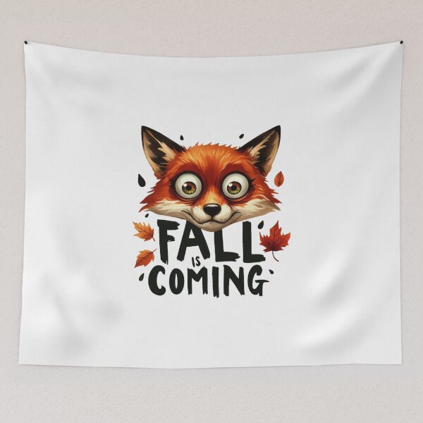 Item preview, Foxes Fall is Coming designed and sold by vectcd.