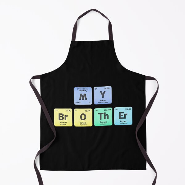 Item preview, My Brother,  Periodic Table Elements, Personalized Chemistry Design, Science Gift for Nerds & Students designed and sold by chipmuckdesignn.