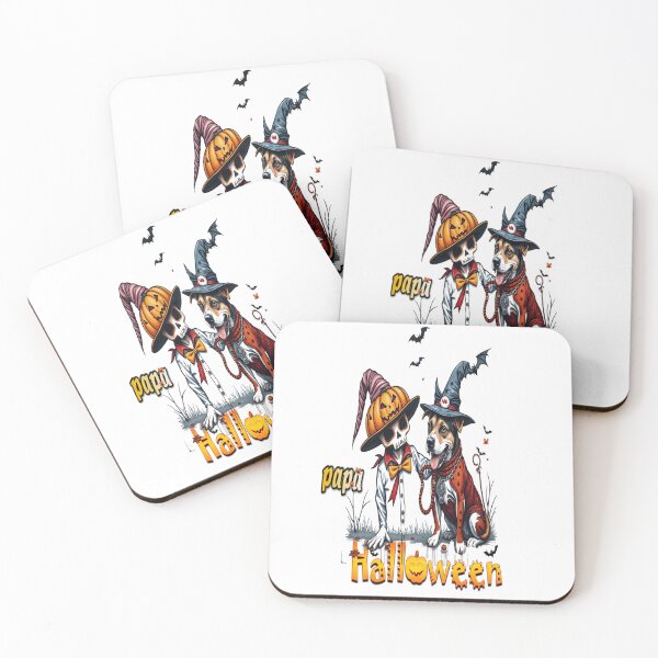 Item preview, papa halloween and dog  graffiti art funny Happy cool family hip hop wken Professional design designed and sold by atomsama.