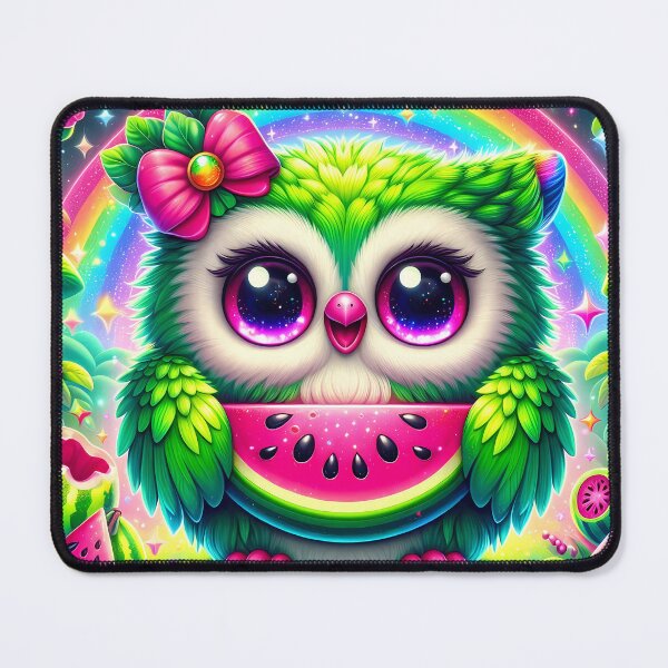 Item preview, Owl holding a watermelon designed and sold by Jbl55.