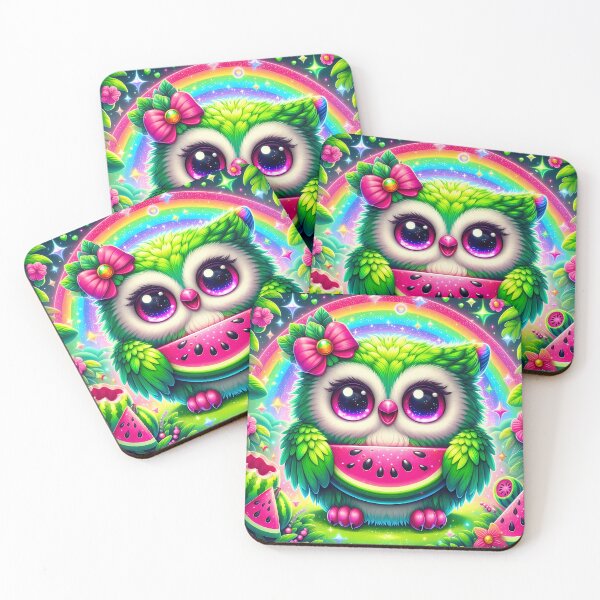 Item preview, Owl holding a watermelon  designed and sold by Jbl55.
