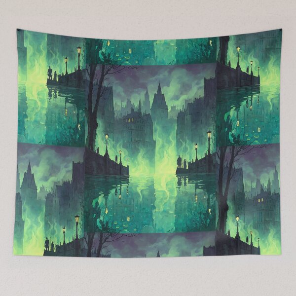 Item preview, Dark Fantasy: Echoes Beneath the Lake designed and sold by bapupa.