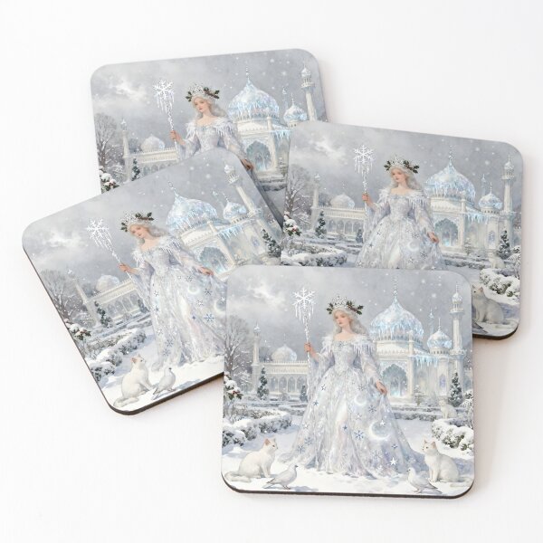 Item preview, Goddess Queen of Snow. Christmas Victorian. Yule. Royal Pavilion. Brighton designed and sold by SoniaSarkali.