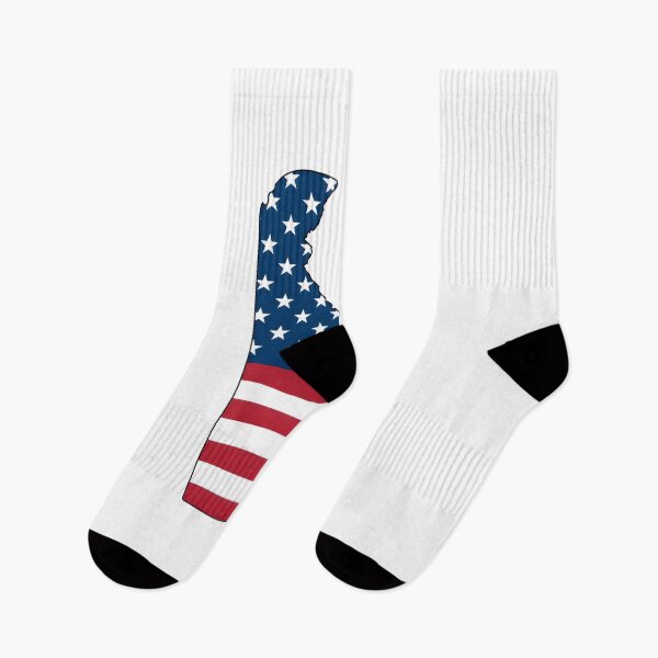 Item preview, Delaware USA Flag Silhouette – Stars and Stripes State Outline designed and sold by Paper Drip.
