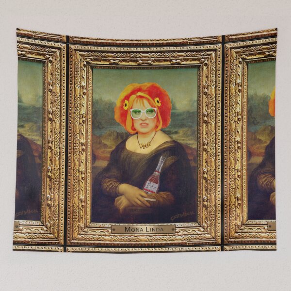 Item preview, Mona Linda Gold Frame2 designed and sold by Big Fat Arts.