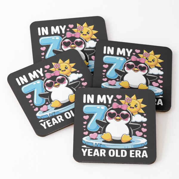 Item preview, Cute Penguin 7th Birthday In My 7 Year Old Era Fun Arctic designed and sold by JosephMelendez6.