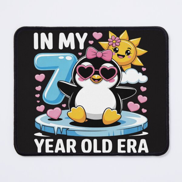 Item preview, Cute Penguin 7th Birthday In My 7 Year Old Era Fun Arctic designed and sold by JosephMelendez6.
