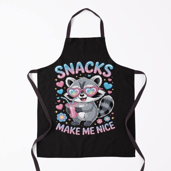 Item preview, Cute Raccoon Snacks Make Me Nicer designed and sold by JosephMelendez6.