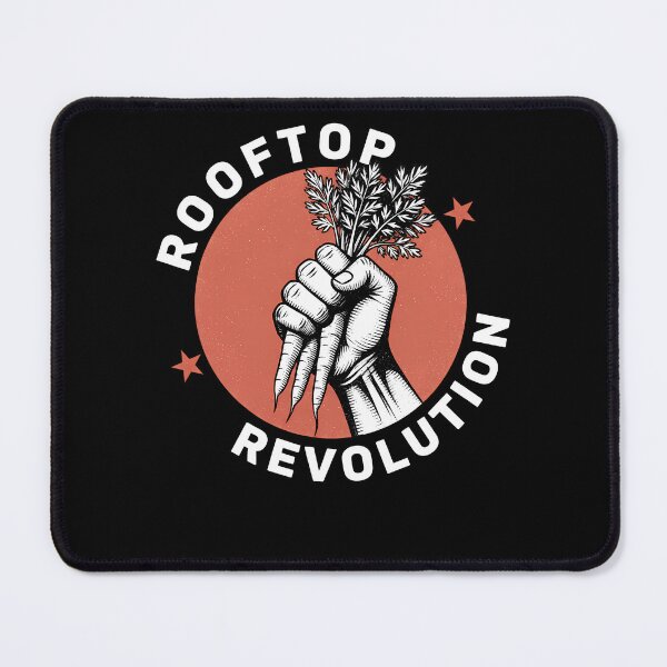 Item preview, Rooftop Revolution Fist With Herbs Urban Gardening Protest T-Shirt designed and sold by ElCrocodel.