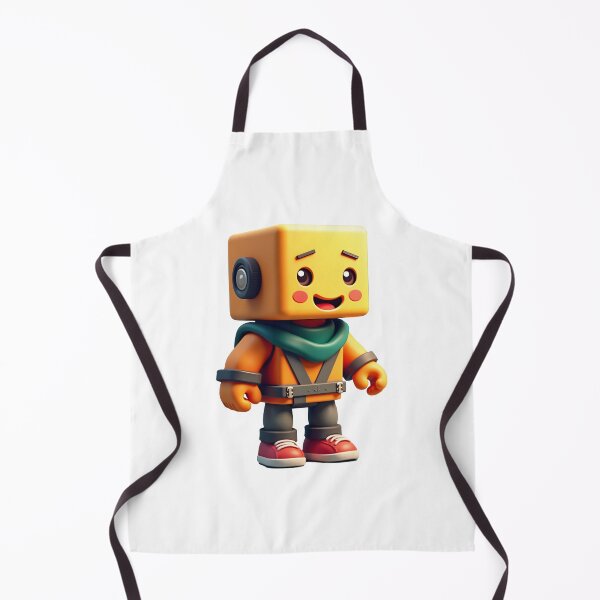 Item preview, The little robot Cube with a big smile designed and sold by Marcu Ioachim.