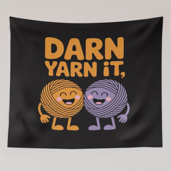 Item preview, Darn Yarn It Embroidery Knitting Crochet designed and sold by JosephMelendez6.