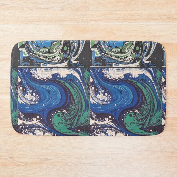 Item preview, Effortless Flow, fluid art wave blue and green designed and sold by JashJhaveri.