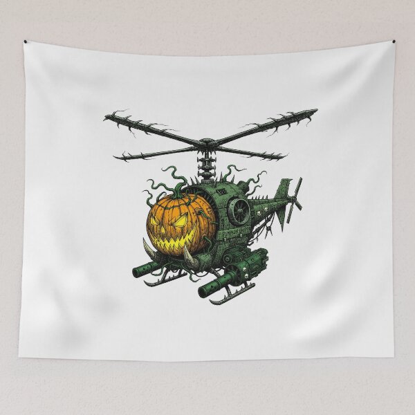 Item preview, Pumpkin Jack Helicopter designed and sold by krabbaraban.