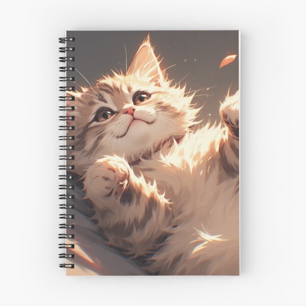 Item preview, kitten laying on her back while playing #7 designed and sold by Kirollos9.