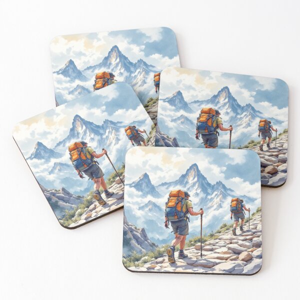 Item preview, Pilgrim of Saint James, crossing the Pyrenees designed and sold by jefboutique6150.