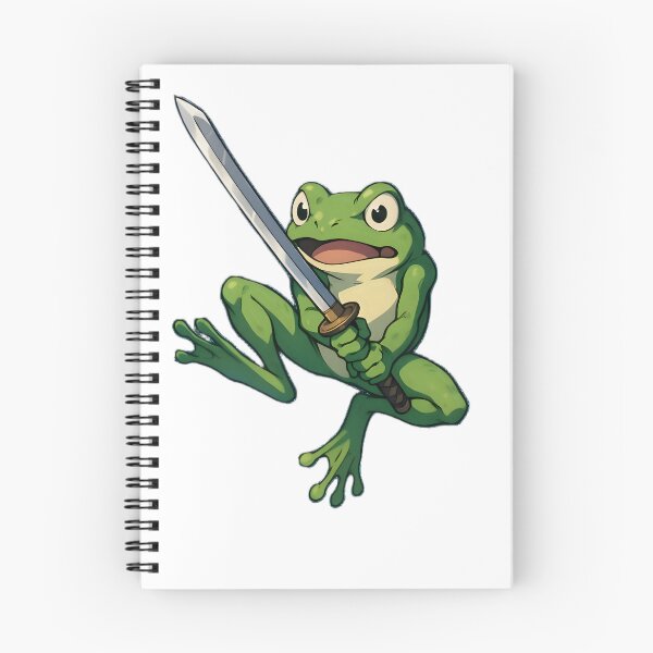 Item preview, Blades of the Swamp - The Samurai Frog designed and sold by ZeroFace691.