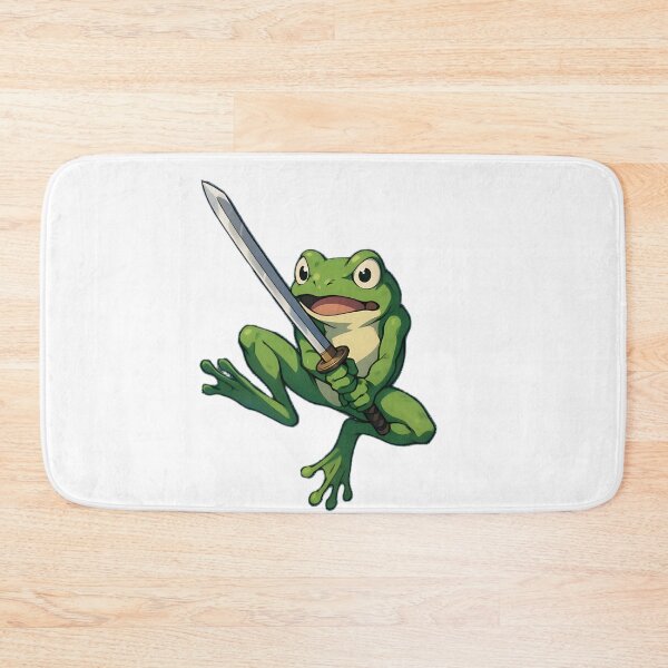 Item preview, Blades of the Swamp - The Samurai Frog designed and sold by ZeroFace691.