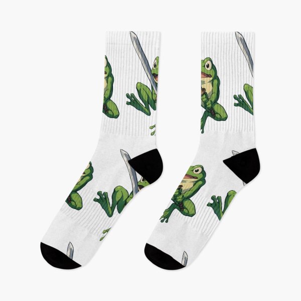 Item preview, Blades of the Swamp - The Samurai Frog designed and sold by ZeroFace691.