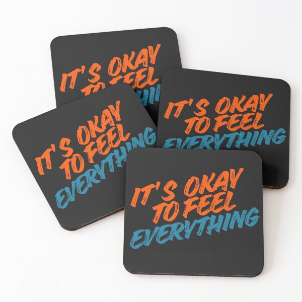 Item preview, It's okay to feel everything - emotional , motivation gifts designed and sold by TomTomiArt.