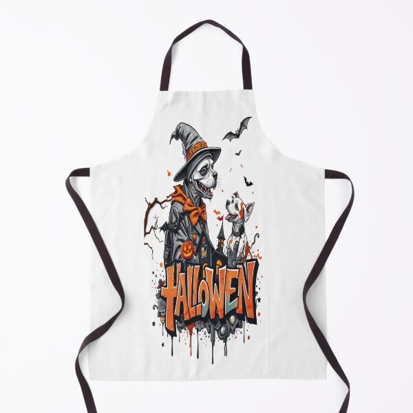 Item preview, halloween dog graffiti art Professional design designed and sold by atomsama.